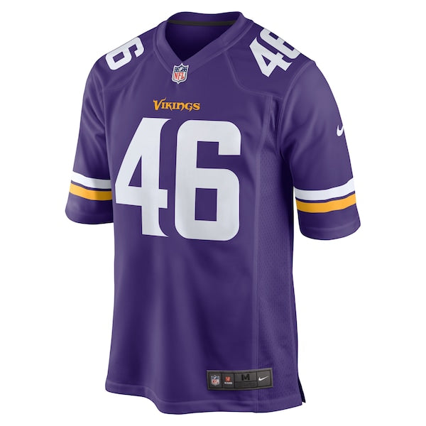 Will Reichard Minnesota Vikings Nike Game Jersey - Purple - Image 2