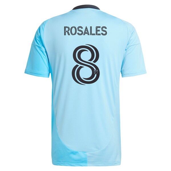 Joseph Rosales Minnesota United FC adidas 2025 CONVERGENCE Replica Player Jersey - Blue - Image 3