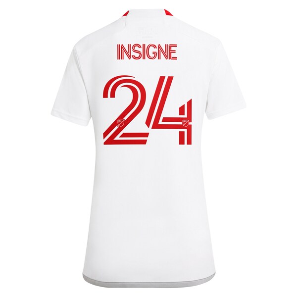 Lorenzo Insigne Toronto FC adidas Women's 2024 GTA Kit Replica Player Jersey?ยจC White - Image 2