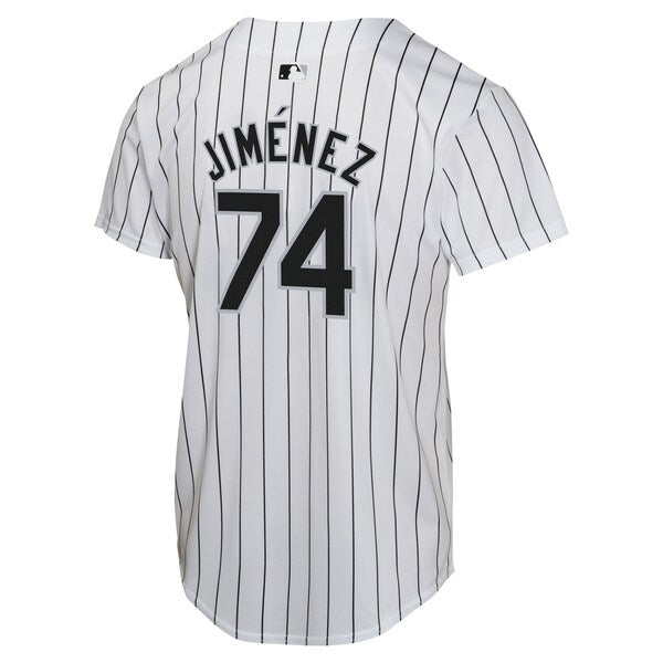 Eloy Jimenez Chicago White Sox Nike Youth Home Game Player Jersey - White - Image 3
