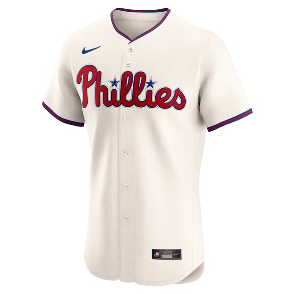 Philadelphia Phillies Nike Alternate Elite Jersey - Cream - Image 3