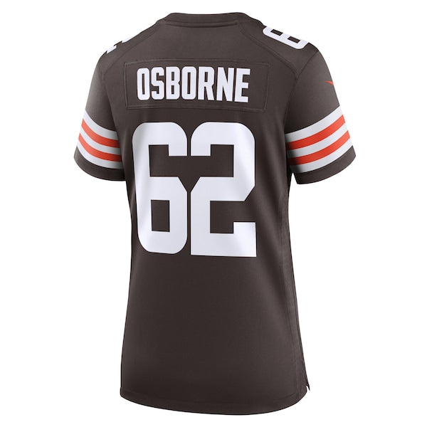 Justin Osborne Cleveland Browns Nike Women's Team Game Jersey - Brown - Image 4