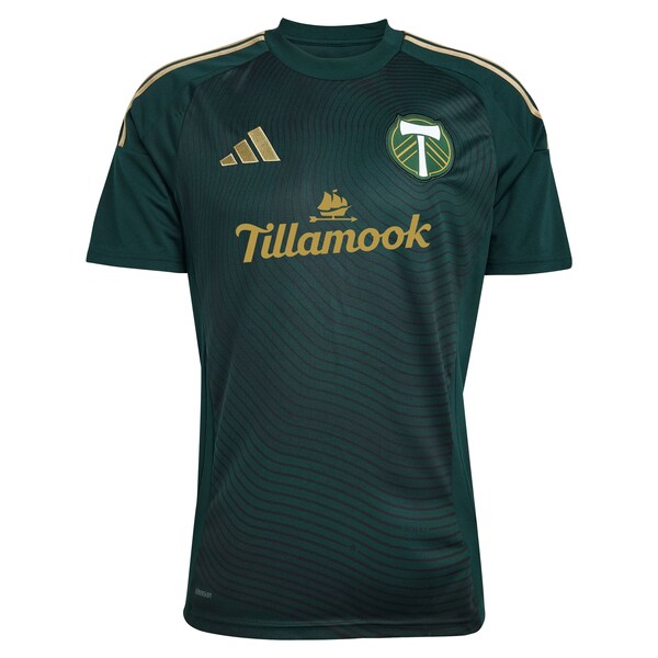 Portland Timbers adidas 2025 Forever Green & Gold Replica Jersey - Green - Image 5