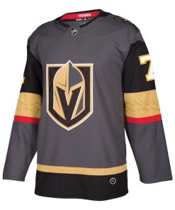 Alternative view of William Karlsson Vegas Golden Knights adidas Alternate Authentic Player Jersey - Gray