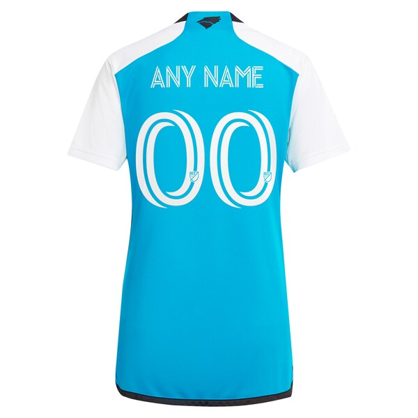 Charlotte FC adidas Women's 2024 The Carolina Kit: Explore Custom Replica Jersey - Blue - Image 3