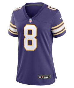 Alternative view of Kirk Cousins Minnesota Vikings Nike Women's Player Jersey - Purple