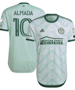 Thiago Almada Atlanta United FC adidas 2024 The Forest Kit Authentic Jersey - Mint