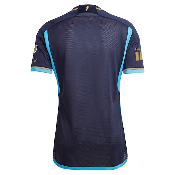 Philadelphia Union adidas 2024 Primary Authentic Blank Jersey - Navy - Image 3