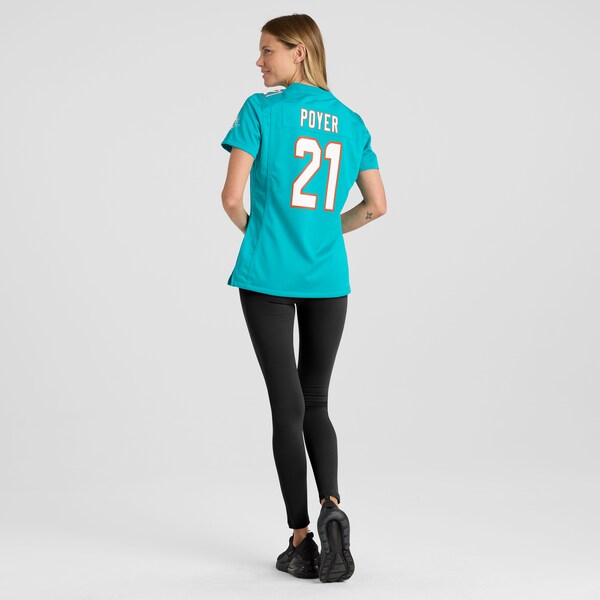 Jordan Poyer Miami Dolphins Nike Women's Game Jersey - Aqua - Image 5