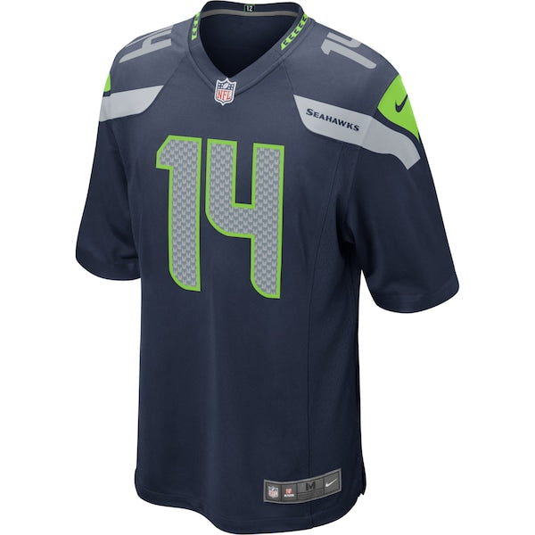 DK Metcalf Seattle Seahawks Nike Game Player Jersey - College Navy/White - Image 10