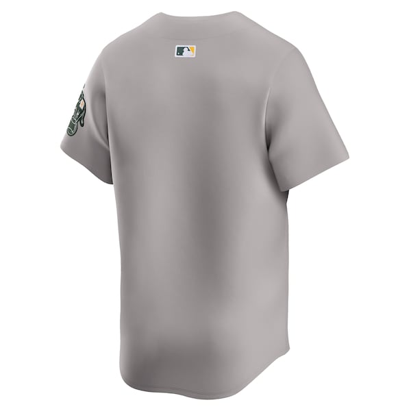 Oakland Athletics Nike Away Limited Jersey - Gray - Image 3