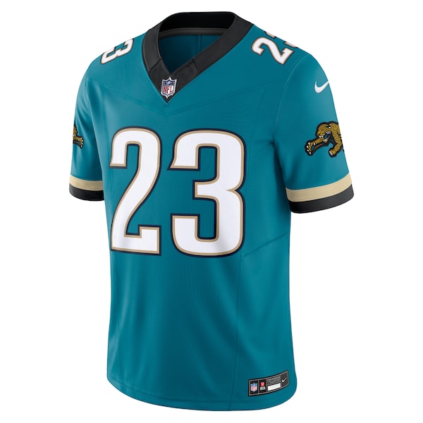 Foye Oluokun Jacksonville Jaguars Nike Prowler Throwback Vapor F.U.S.E. Limited Jersey - Teal - Image 2