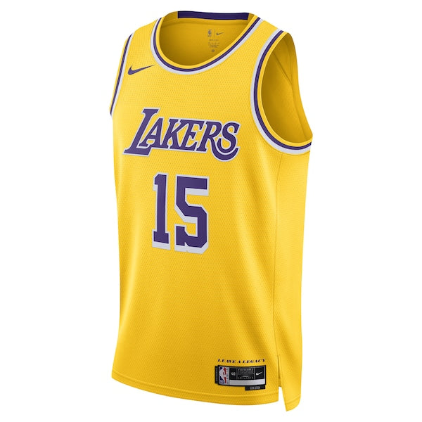 Austin Reaves Los Angeles Lakers Nike Unisex Swingman Jersey - Icon Edition - Gold - Image 2