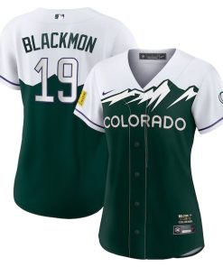 Charlie Blackmon Colorado Rockies Nike Women's 2022 City Connect Replica Player Jersey - Green