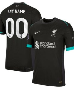 Liverpool Nike 2024/25 Away Authentic Custom Jersey - Forest Green