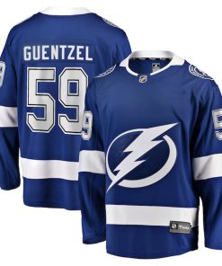 Jake Guentzel Tampa Bay Lightning  Home Premier Breakaway Player Jersey - Blue