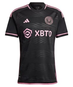 Alternative view of Lionel Messi Inter Miami CF adidas 2024 La Noche Authentic Jersey - Black