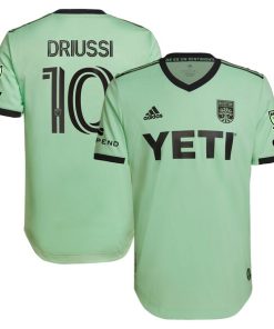 Sebasti¨¢n Driussi Austin FC adidas 2024 The Sentimiento Kit Authentic Player Jersey - Mint