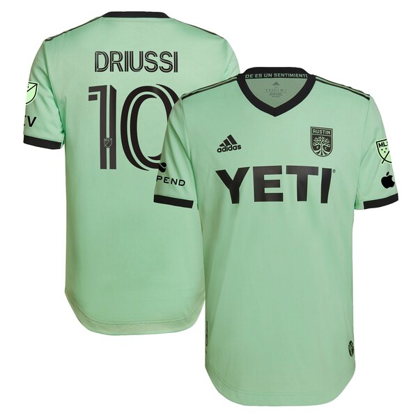 Sebasti¨¢n Driussi Austin FC adidas 2024 The Sentimiento Kit Authentic Player Jersey - Mint