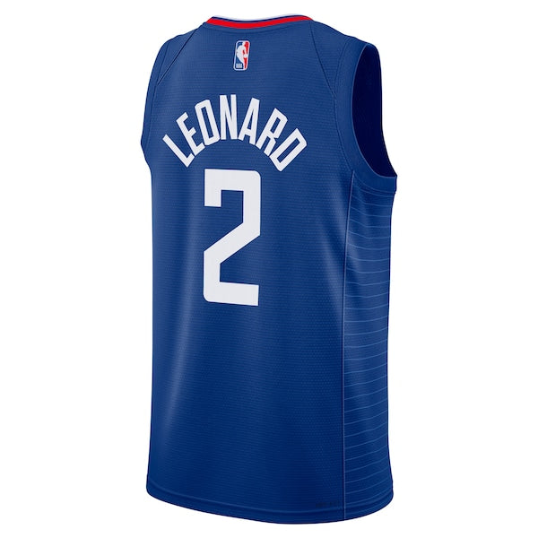 Kawhi Leonard LA Clippers Nike Youth Swingman Jersey - Icon Edition - Royal - Image 3