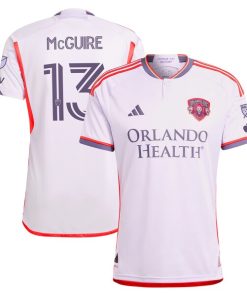 Duncan McGuire Orlando City SC adidas 2024 Legacy Kit Authentic Player Jersey - Purple