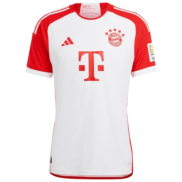 Kim Min-jae Bayern Munich adidas 2023/24 Home Authentic Jersey - White/Black - Image 3