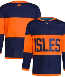 New York Islanders adidas 2024 NHL Stadium Series Primegreen Authentic Jersey?¨C Navy