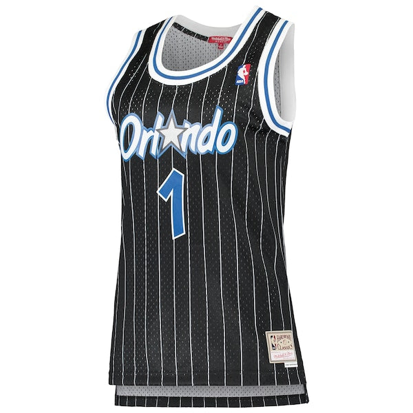 Penny Hardaway Orlando Magic Women's 1994/95 Hardwood Classics Swingman Jersey - Black - Image 2