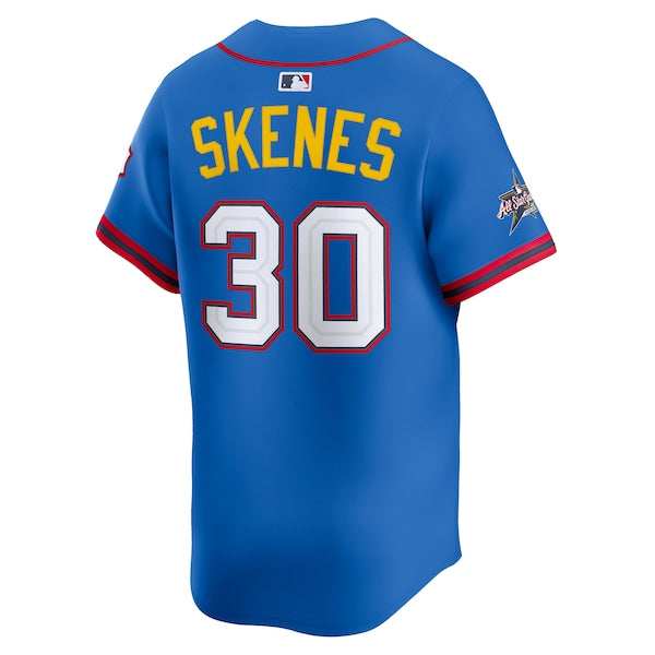 Paul Skenes National League Nike 2025 All-Star Edition Limited Player Jersey - Blue - Image 3