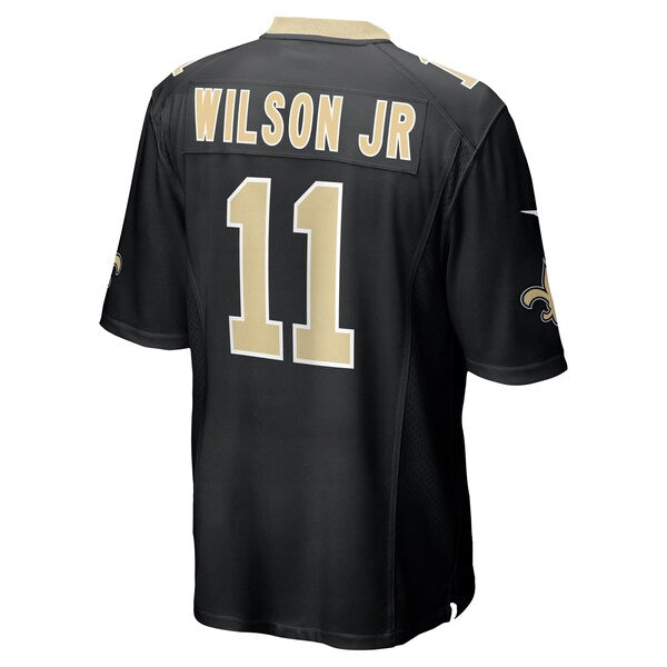 Cedrick Wilson Jr. New Orleans Saints Nike Game Jersey - Black - Image 3