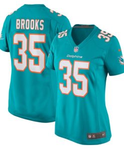 Christopher Brooks Miami Dolphins Nike Women's Team Game Jersey -  Aqua