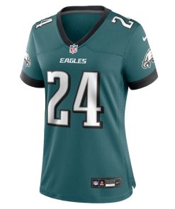 Alternative view of Andrew Mukuba Philadelphia Eagles Nike Women's Team Game Jersey - Midnight Green