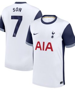 Son Heung-Min Tottenham Hotspur Nike 2024/25 Home Replica Player Jersey - White