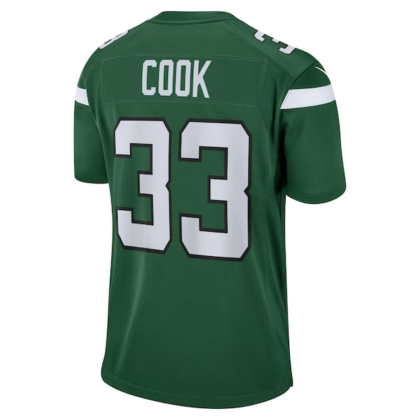Dalvin Cook New York Jets Nike Game Player Jersey - Gotham Green/White - Image 4