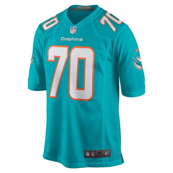 Kendall Lamm Miami Dolphins Nike Home Game Player Jersey - Aqua - Image 2