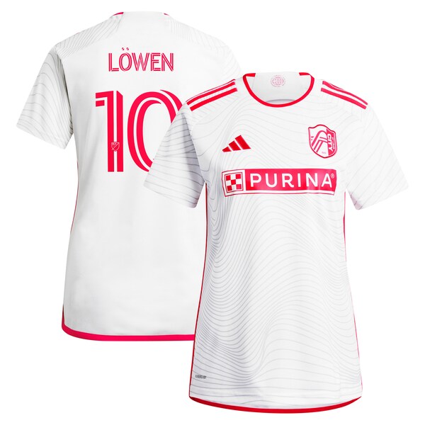 Eduard L?wen St. Louis City SC adidas Women's 2024 The Confluence Kit Replica Player Jersey - White