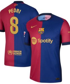 Pedri Barcelona Nike 2024/25 Home Authentic Player Jersey - Royal