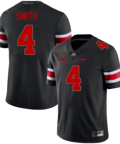 Jeremiah Smith Ohio State Buckeyes #4 Limited Jersey - Black