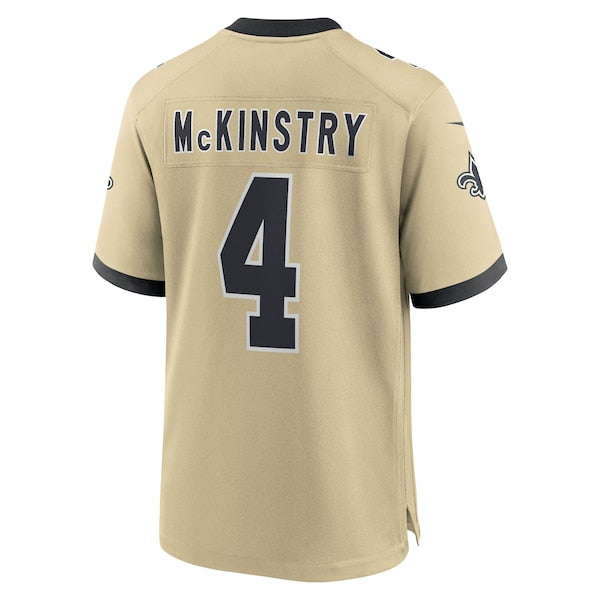 Ga¡¯Quincy McKinstry New Orleans Saints Nike Gameday Golds Alternate Game Player Jersey - Gold - Image 3