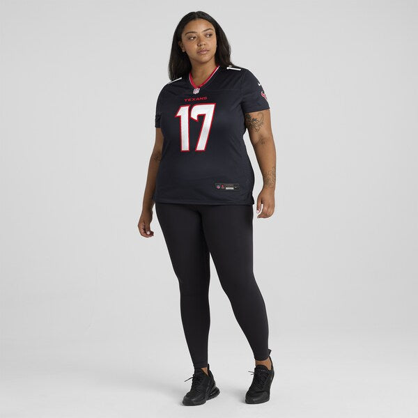 Braxton Berrios Houston Texans Nike Women's Team Game Jersey - Navy - Image 9