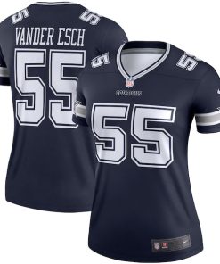 Leighton Vander Esch Dallas Cowboys Nike Women's Legend Player Jersey - Navy/White