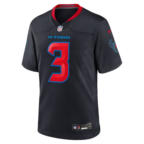 Tank Dell Houston Texans Nike 2nd Alternate Game Jersey - Navy - Image 2