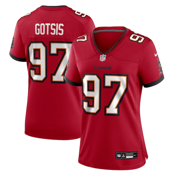 Adam Gotsis Tampa Bay Buccaneers Nike Women's Team Game Jersey - Red