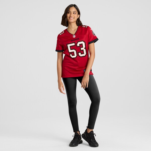 Deion Jennings Tampa Bay Buccaneers Nike Women's Team Game Jersey - Red - Image 2