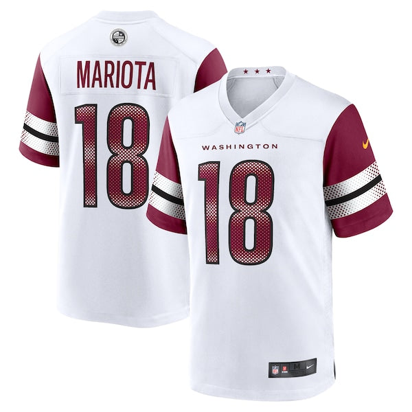 Marcus Mariota Washington Commanders Nike Game Jersey - White