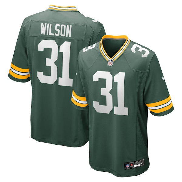 Emanuel Wilson Green Bay Packers Nike Game Jersey - Green