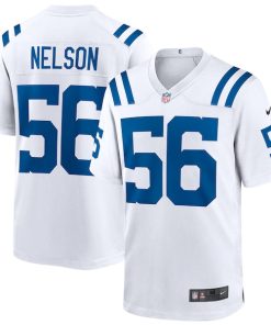 Quenton Nelson Indianapolis Colts Nike Game Player Jersey - White/Royal