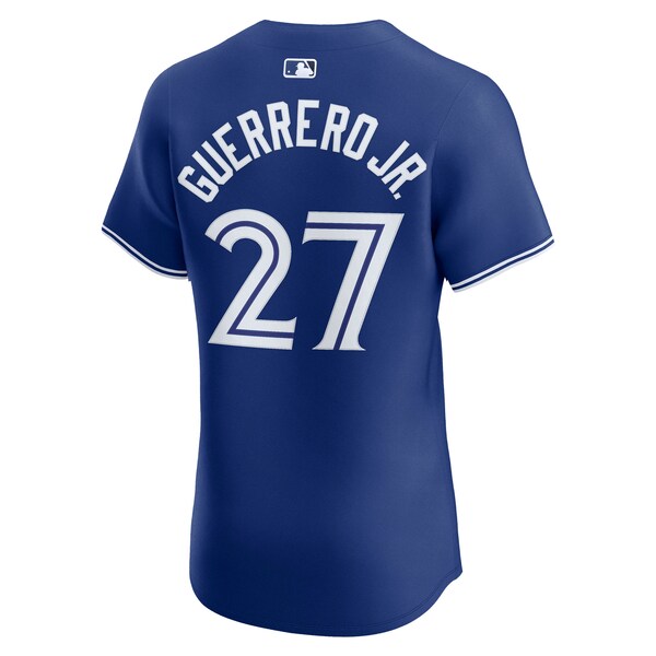 Vladimir Guerrero Jr. Toronto Blue Jays Nike Alternate Elite Jersey - Royal/White/Powder Blue - Image 4