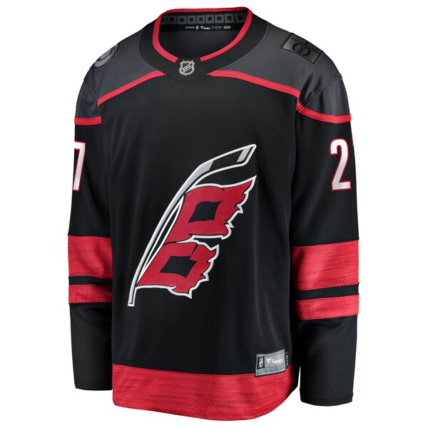 Nikolaj Ehlers Carolina Hurricanes Home Breakaway Jersey - Black - Image 2