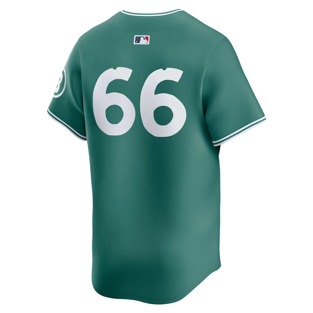 Brayan Bello Boston Red Sox Nike 2025 City Connect Limited Player Jersey - Green - Image 3